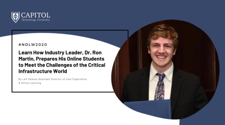 Faculty Spotlight: Learn How Industry Leaders Prepares His Online Students to Meet the Challenges of the Critical Infrastructure World